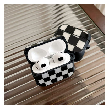 Checked Print AirPods Case Protection Cover