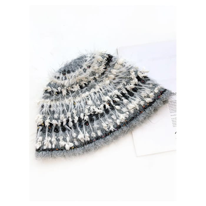 Chenille Knit Beanie