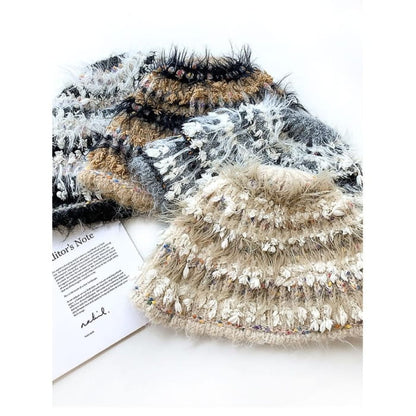 Chenille Knit Beanie