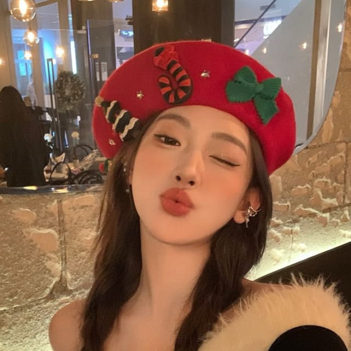 Christmas Beret