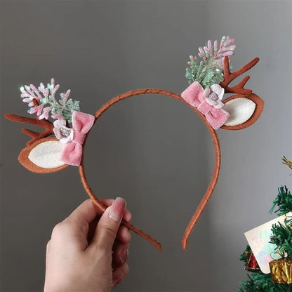 Christmas Deer Horn Party Headband