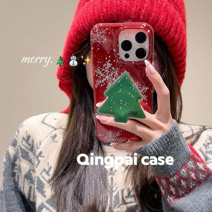 Christmas Snowman Phone Case - iPhone 16 Pro Max / Plus