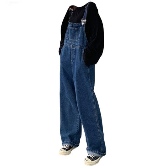 Classic Denim Overalls - Pants