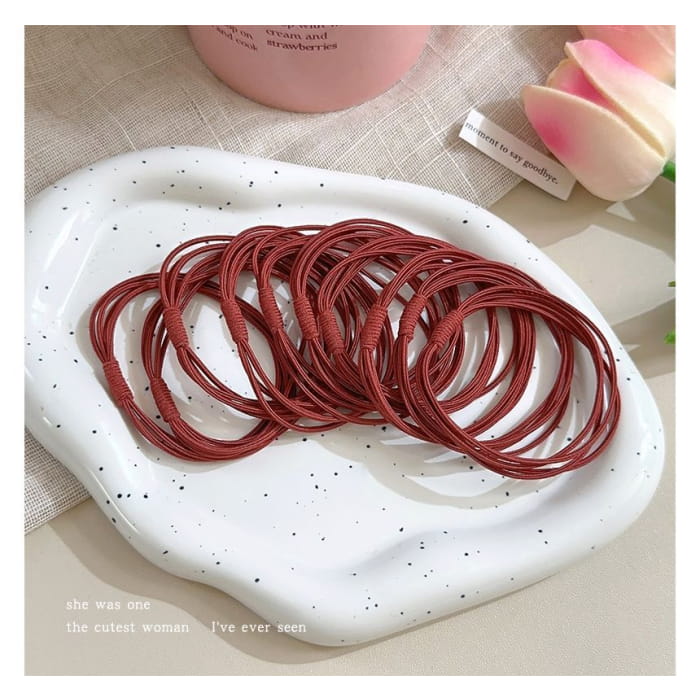 Color Hair Tie / Set