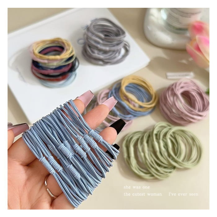 Color Hair Tie / Set