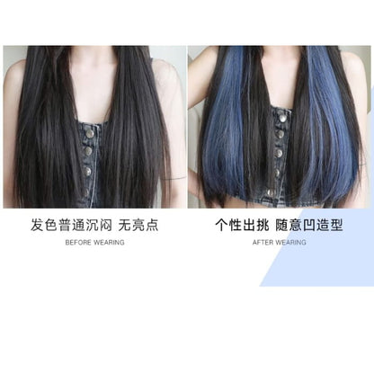 Colored Straight Hair Fringe