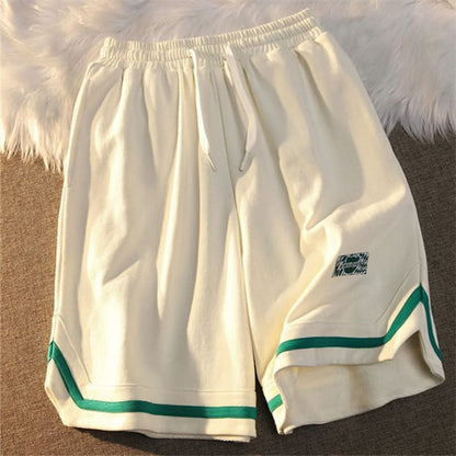 Contrast Trim Sweatshorts