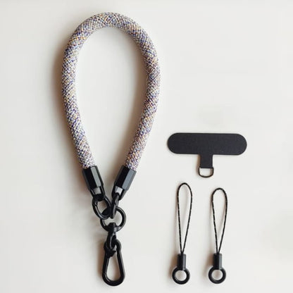 Cord Phone Strap with Lanyard Pad - 04-240406 - Grayish