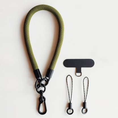 Cord Phone Strap with Lanyard Pad - 21-240406 - Army Green