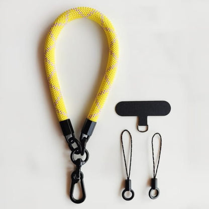 Cord Phone Strap with Lanyard Pad - 22-240406 - Yellow