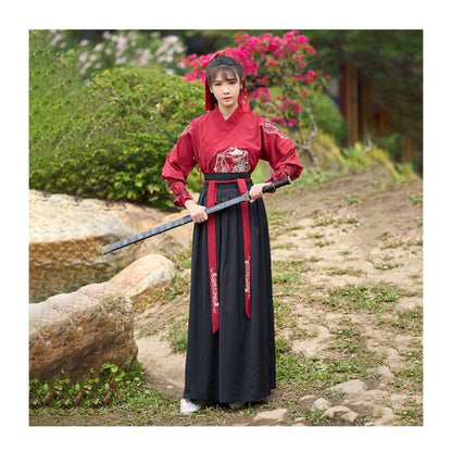 Couple Matching Traditional Chinese Costume Embroidered