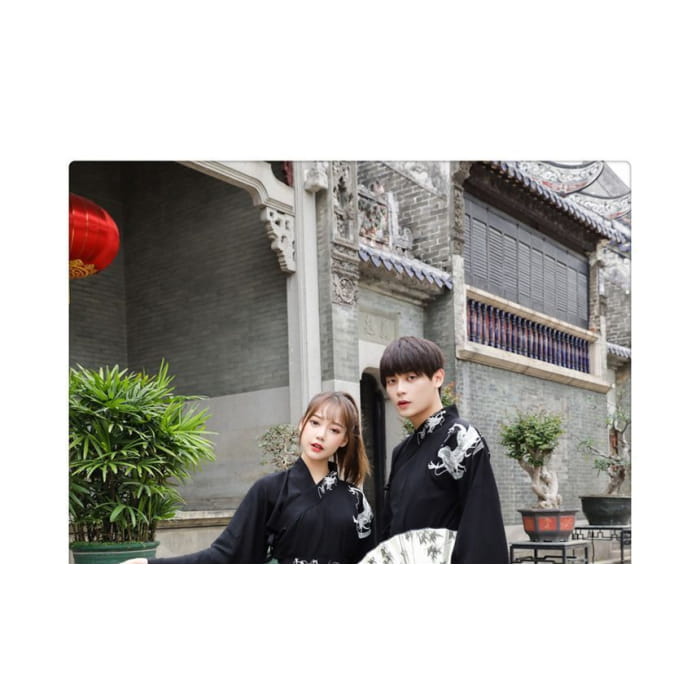 Couple Matching Traditional Chinese Embroidered Jacket