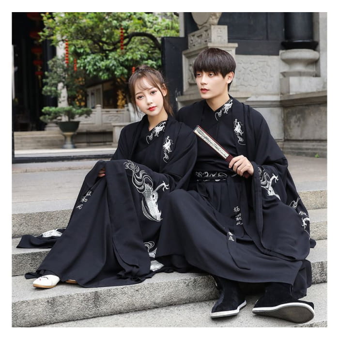 Couple Matching Traditional Chinese Embroidered Jacket