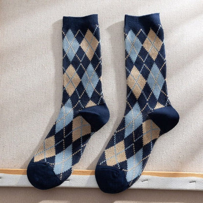 Cozy Argyle Socks