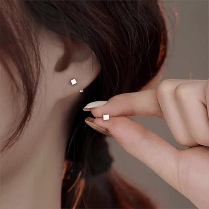 Cube Ear Stud