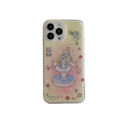 Cupid Fountain Phone Case - iPhone 11 / 12 / Pro / Max / 13