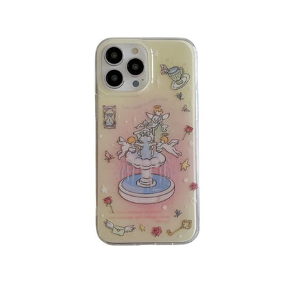 Cupid Fountain Phone Case - iPhone 11 / 12 / Pro / Max / 13