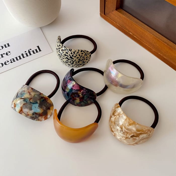 Curved Hair Tie - Fashion Accessories