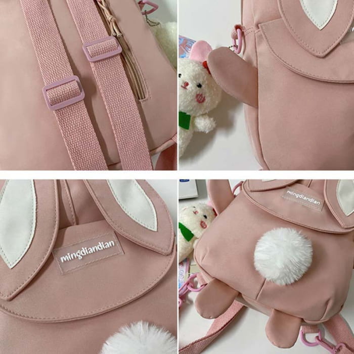 Cute Cartoon Bunny Ears Backpack