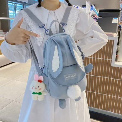 Cute Cartoon Bunny Ears Backpack