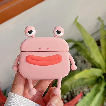 Cute Frog AirPods Case - Airpods 1/2 / Pink