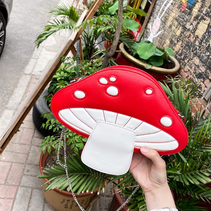 Cute Mushroom Bag - Handbags