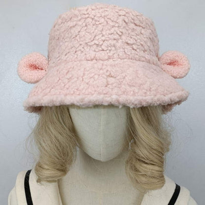 Cute Woolen Lolita Fisherman Hat