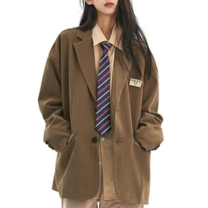 Dark Academia Aesthetic Coat - M / Brown - Jackets