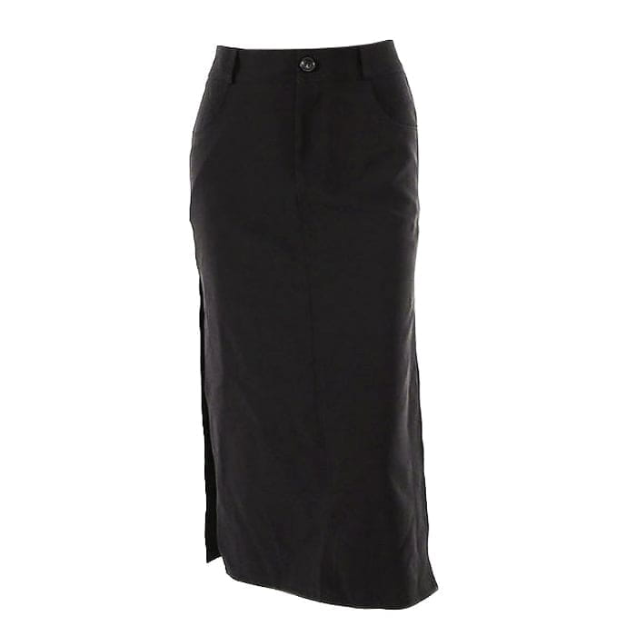 Dark Elegant Black Skirt - S / Black - Skirt