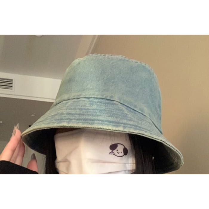 Denim Bucket Hat