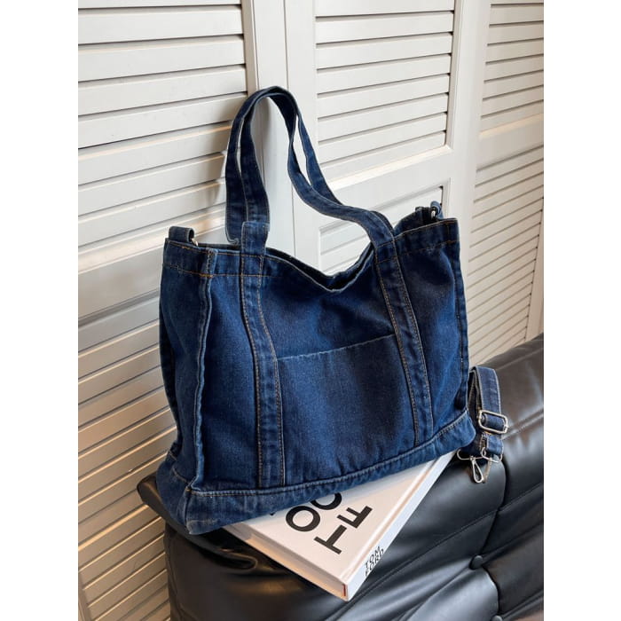 Denim Tote Bag