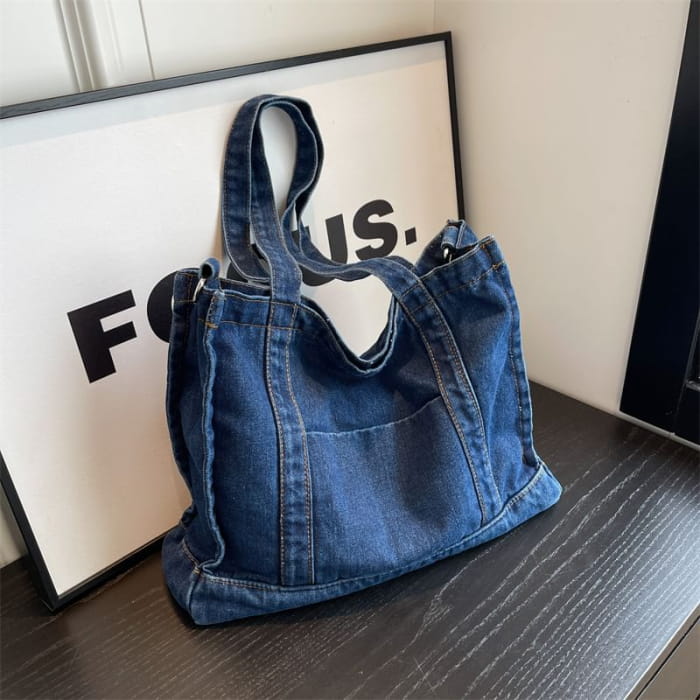 Denim Tote Bag