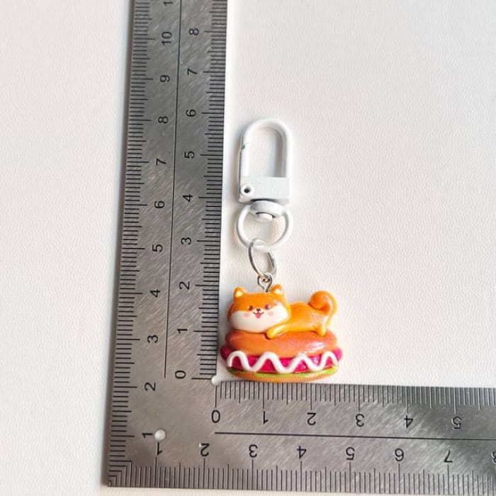 Dog Bakery Bag Charm Keyring (Various Designs) - Hot