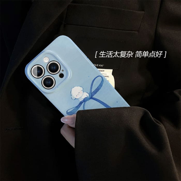 Dog Bow Phone Case