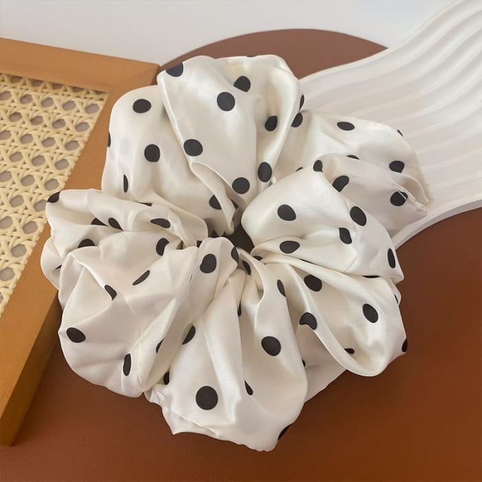 Dotted Scrunchie - Hair Fashion Accessories