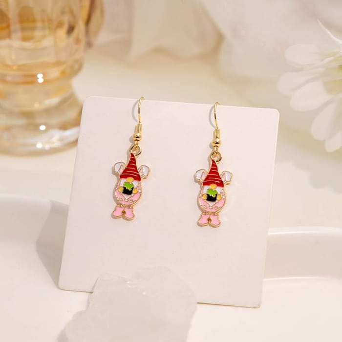 Easter Alloy Drop Earring - Accessories