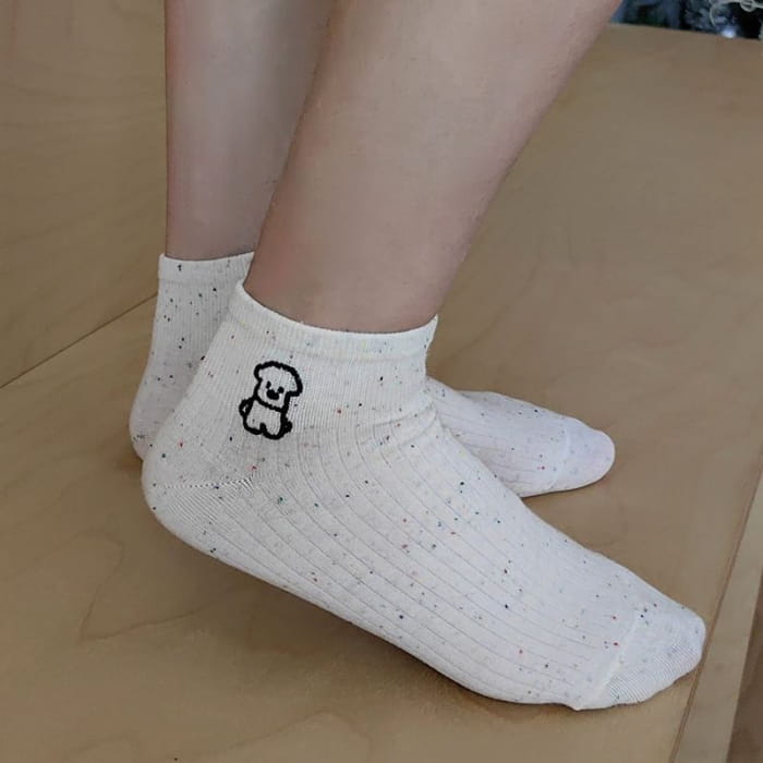 Embroidered Socks