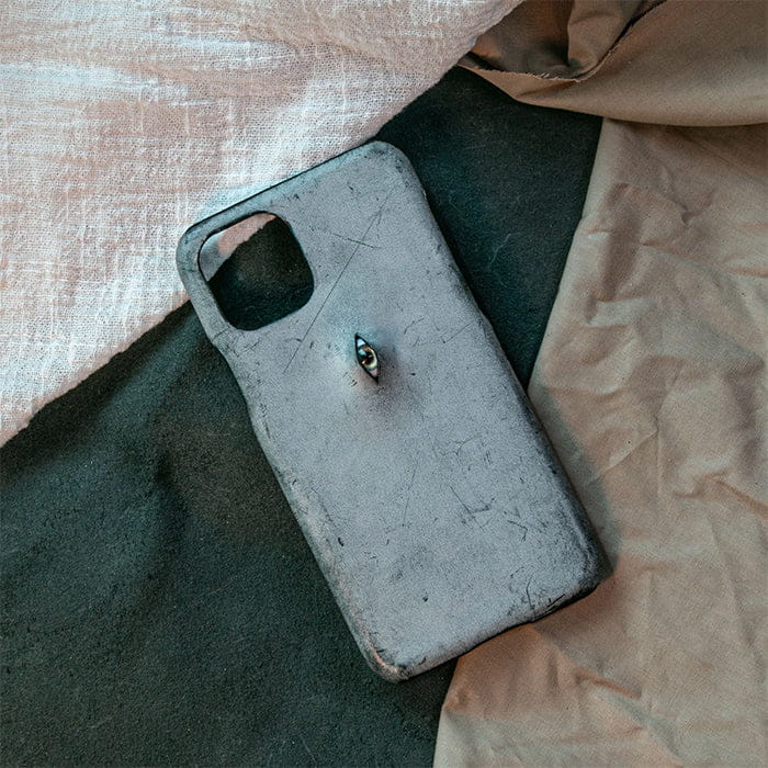 Eyes Leather iPhone Case - 7 / One Eye - IPhone