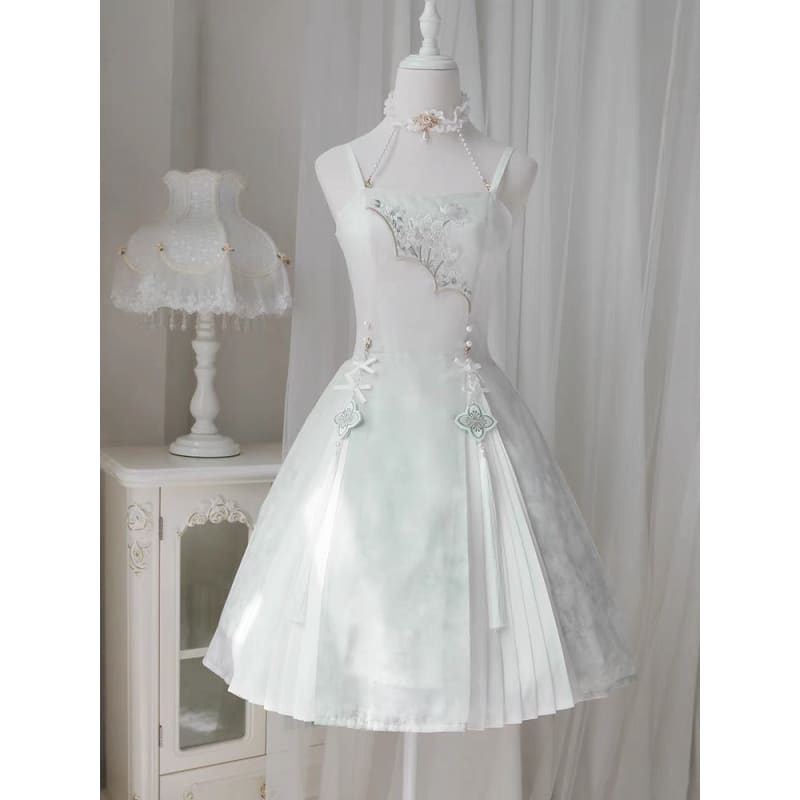 Fairy White Princess Dress - Modern Hanfu
