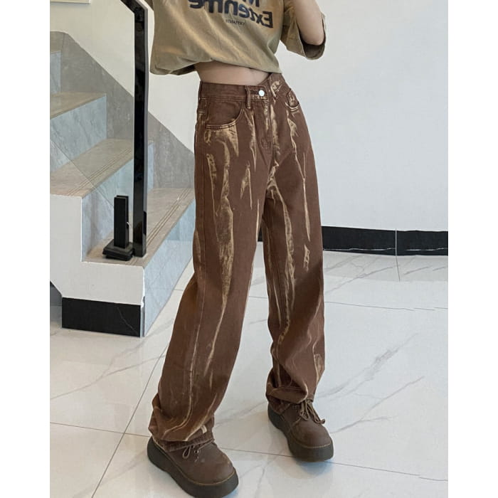 Fashion Brown Jeans