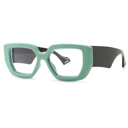 Fashion Funny Drama Glasses - Green/black