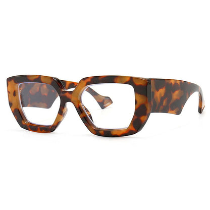 Fashion Funny Drama Glasses - Leopard