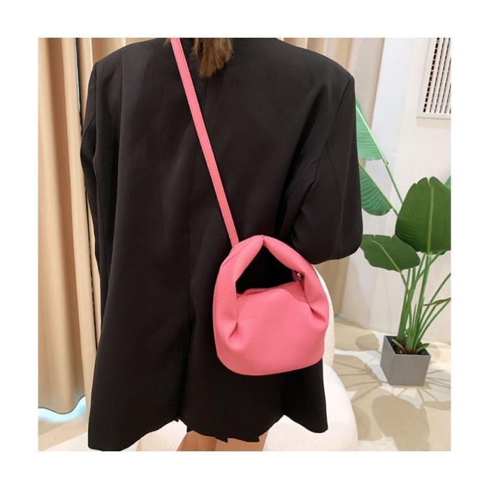 Faux Leather Hand Bag