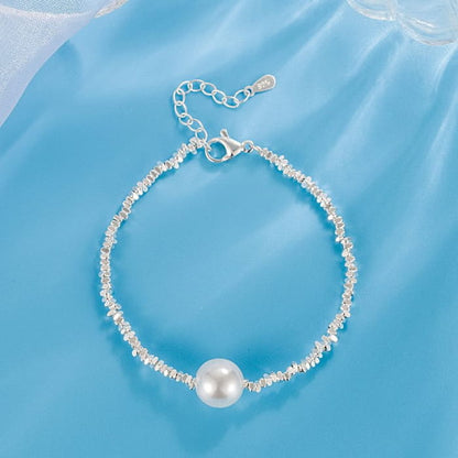 Faux Pearl Alloy Bracelet