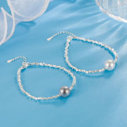 Faux Pearl Alloy Bracelet