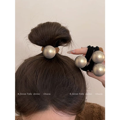 Faux Pearl Hair Tie / Set - Accessories