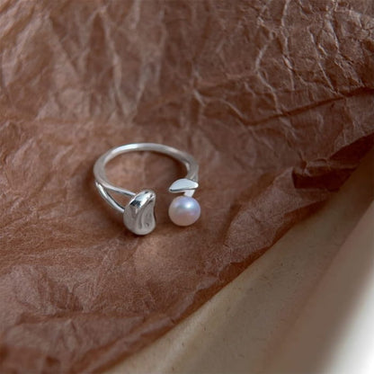 Faux Pearl Ring