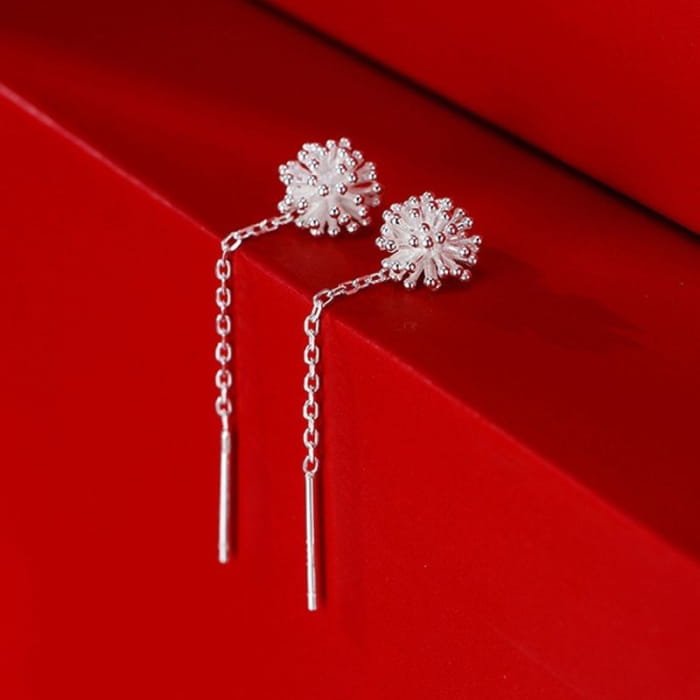 Flake Threader Earring