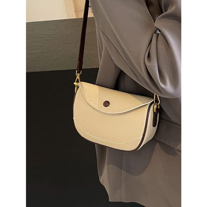 Flap Panel Crossbody Bag