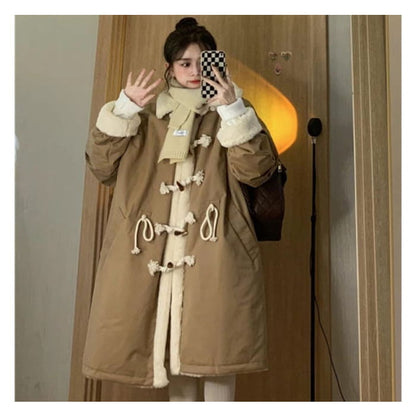 Fleece-Lined Duffle Coat